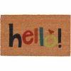 Budget 😀 Callowaymills Colorful Hello Doormat 17 X 29 In. ✔️