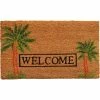 Discount 🧨 Callowaymills Palm Welcome Doormat 17 X 29 In. 🎉