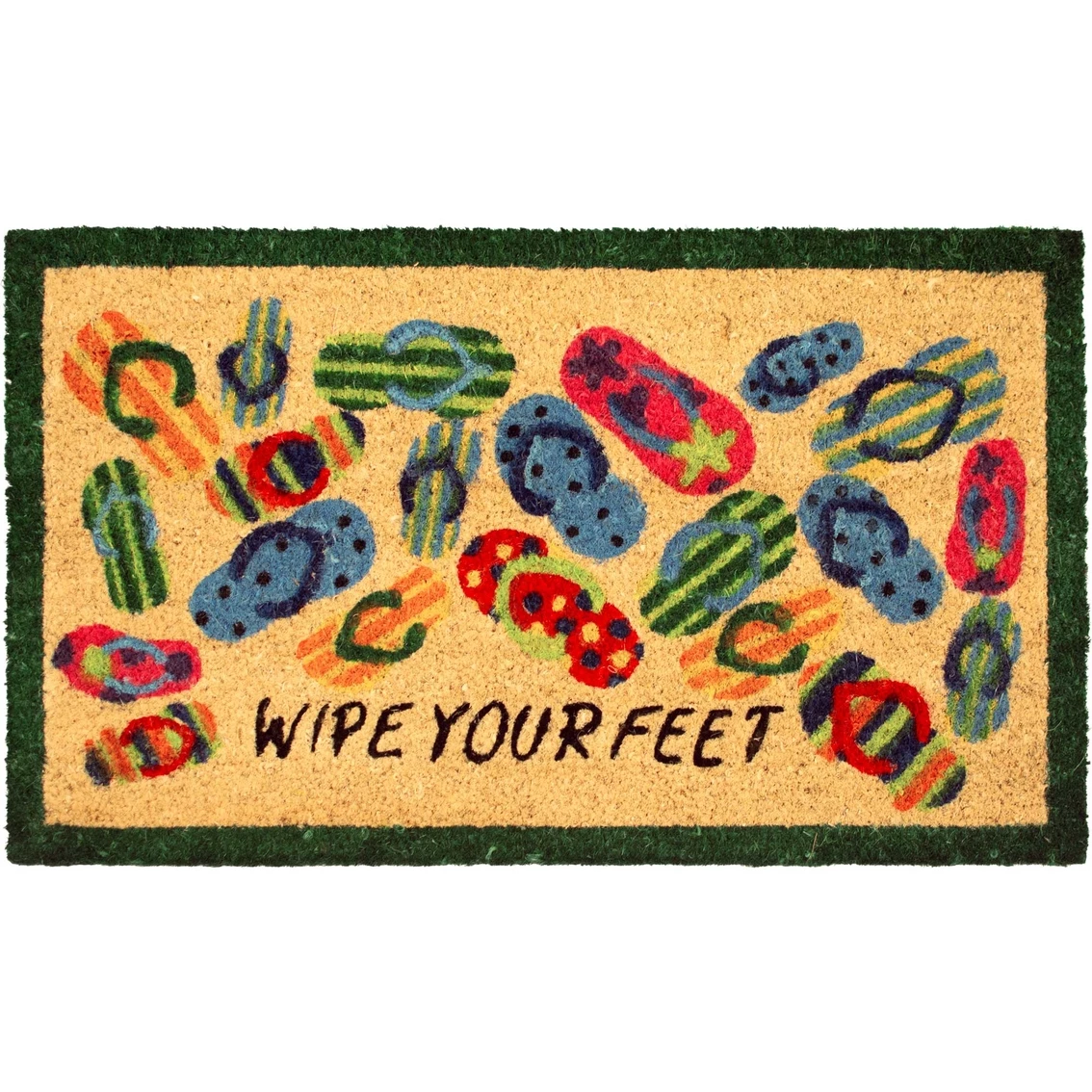 Discount 😉 Callowaymills Lots Of Flip Flops Doormat 17 X 29 In. 🥰 1 Discount 😉 Callowaymills Lots Of Flip Flops Doormat 17 X 29 In. 🥰