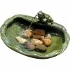 Flash Sale 🎉 Smart Living Ceramic Frog Solar Fountain 😀