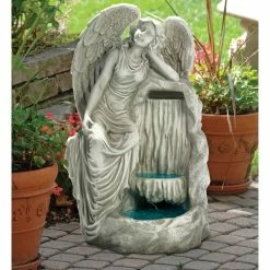 Best Sale 👍 Design Toscano Resting Grace Angel Fountain 👍