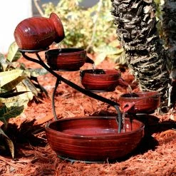 Best deal 😍 Smart Living Lava Wrap Ceramic Solar Fountain 🎁 -Patio Garden Garage Shop unnamed file 920