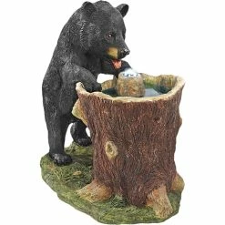 Cheapest 😀 Design Toscano Guzzling Black Bear Fountain ⭐