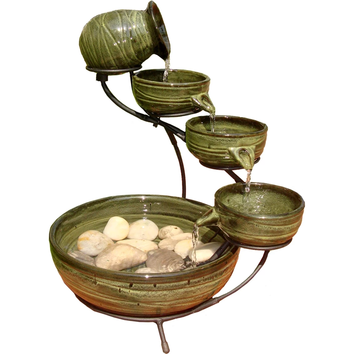 Cheapest ๐ Smart Living Bamboo Ceramic Solar Fountain โจ 1 Cheapest ๐ Smart Living Bamboo Ceramic Solar Fountain โจ