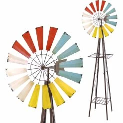 Cheapest ⌛ Alpine Metal Windmill Garden Stand 😀