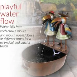 Flash Sale ๐ Alpine Metal Crow Duo Fountain ๐งจ 17 Flash Sale ๐ Alpine Metal Crow Duo Fountain ๐งจ -Patio Garden Garage Shop unnamed file 954