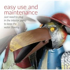 Flash Sale ๐ Alpine Metal Crow Duo Fountain ๐งจ 18 Flash Sale ๐ Alpine Metal Crow Duo Fountain ๐งจ -Patio Garden Garage Shop unnamed file 955