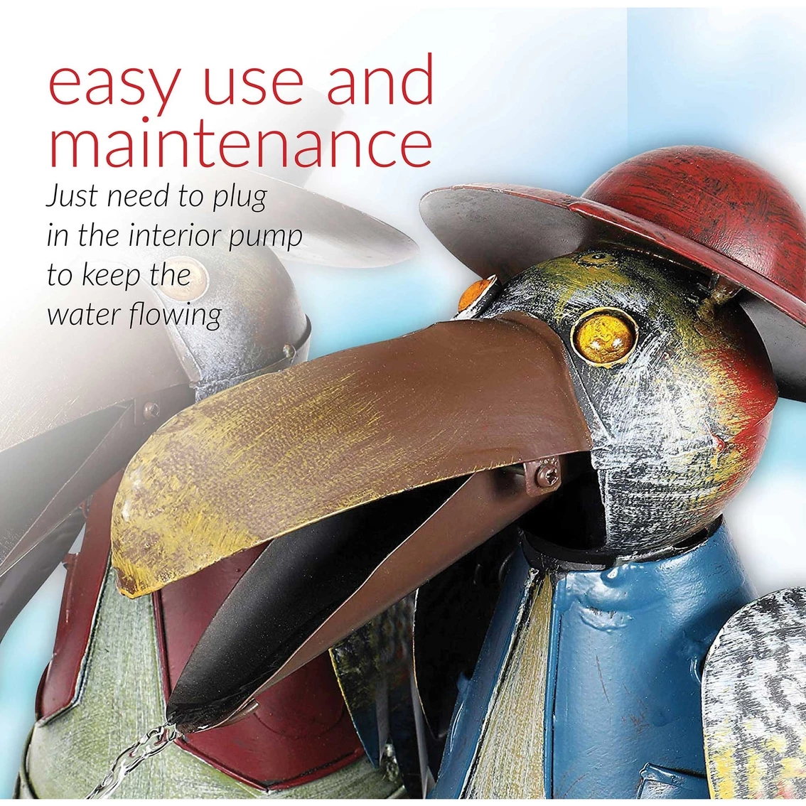 Flash Sale ๐ Alpine Metal Crow Duo Fountain ๐งจ 9 Flash Sale ๐ Alpine Metal Crow Duo Fountain ๐งจ - Image 9