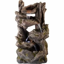 Best deal 😉 Alpine 38 In. 5 Tier Rainforest Fountain With LED Lights 🎉